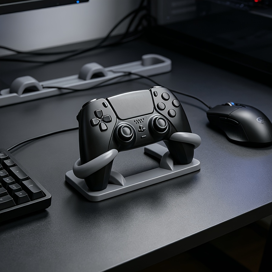 3D Printing Xbox Controller Holder - Minimalistischer Spielcontroller-Halter 3D-Gedruckter Rutschfester Schreibtischständer Universelle