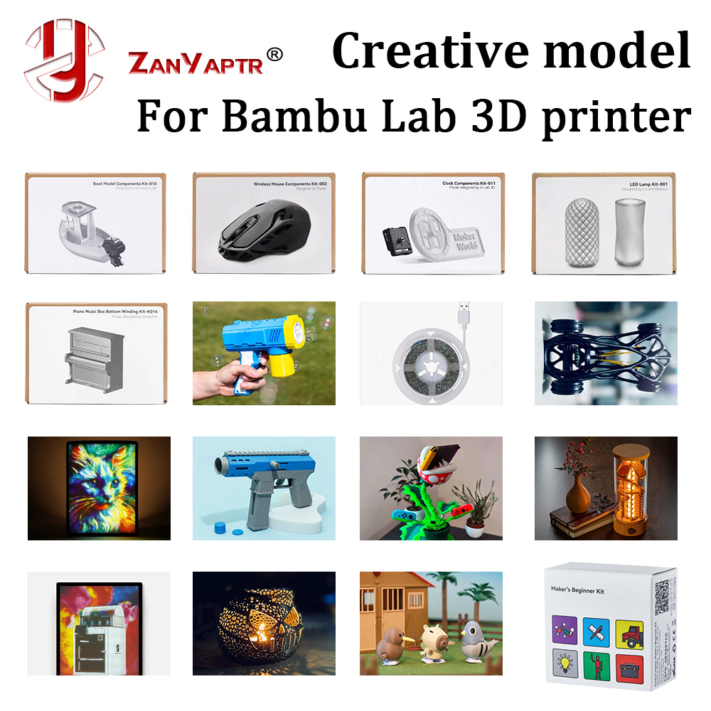 3D Printing Bambu Lab - Für Bambu Lab DIY Kreative Modellkomponenten