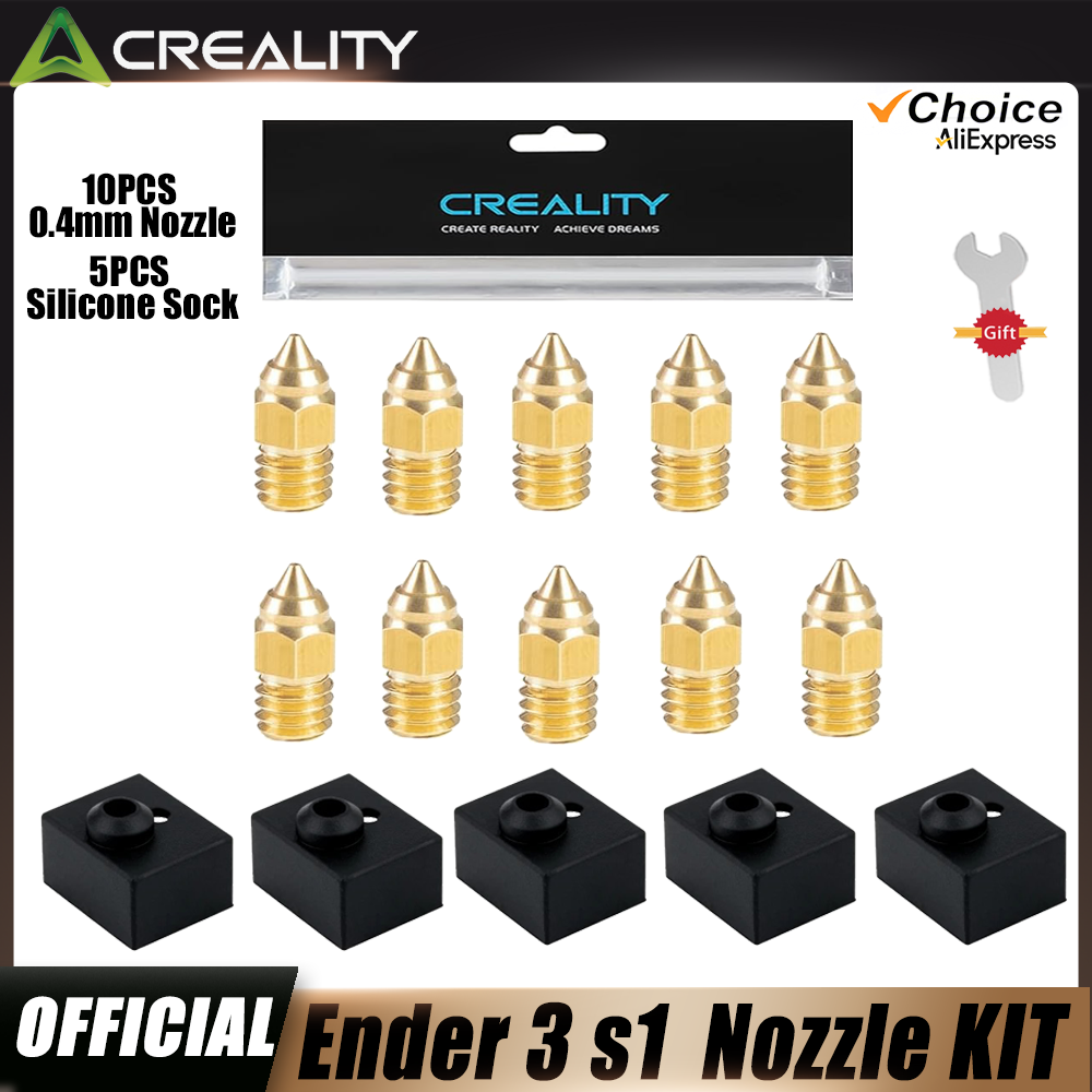 3D Printer Nozzle Brass - Creality 5 Stück Ender 3 S1/Ender