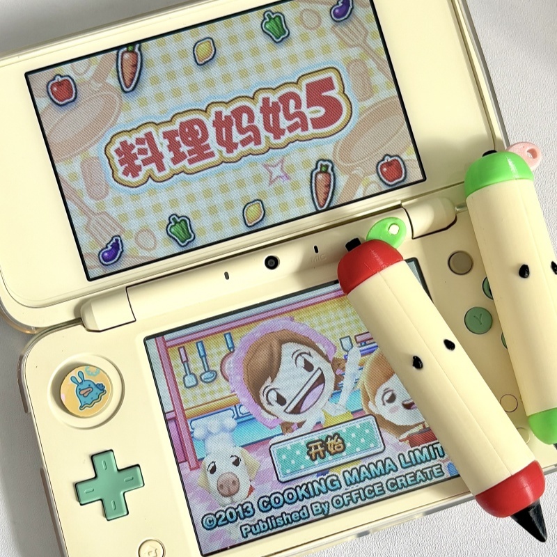 3D Printing Pen - Stylus-Stift, niedliche Apfelform, 3D-gedruckt, feine Spitze