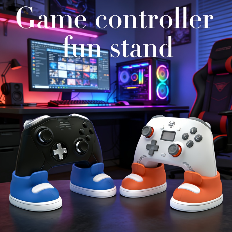 3D Printing Xbox Controller Holder - 3D-gedruckter lustiger Game-Controller-Ständer, bunter schuhförmiger Aufbewahrungshalter