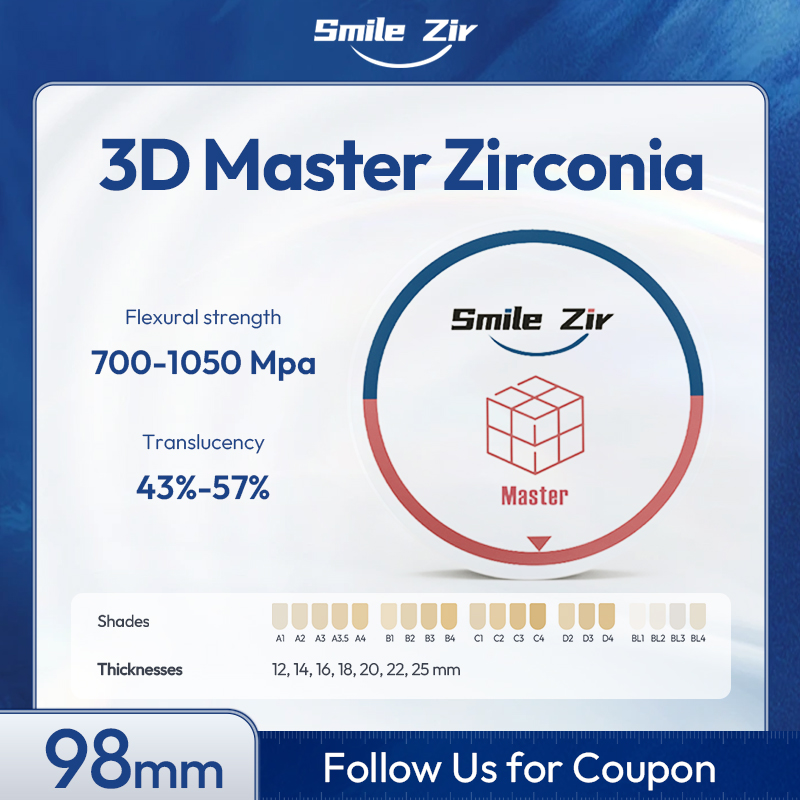 3D Printing Lego - Dental-Labor 3D Master Zirkonoxid-Block CAD/CAM Vita16