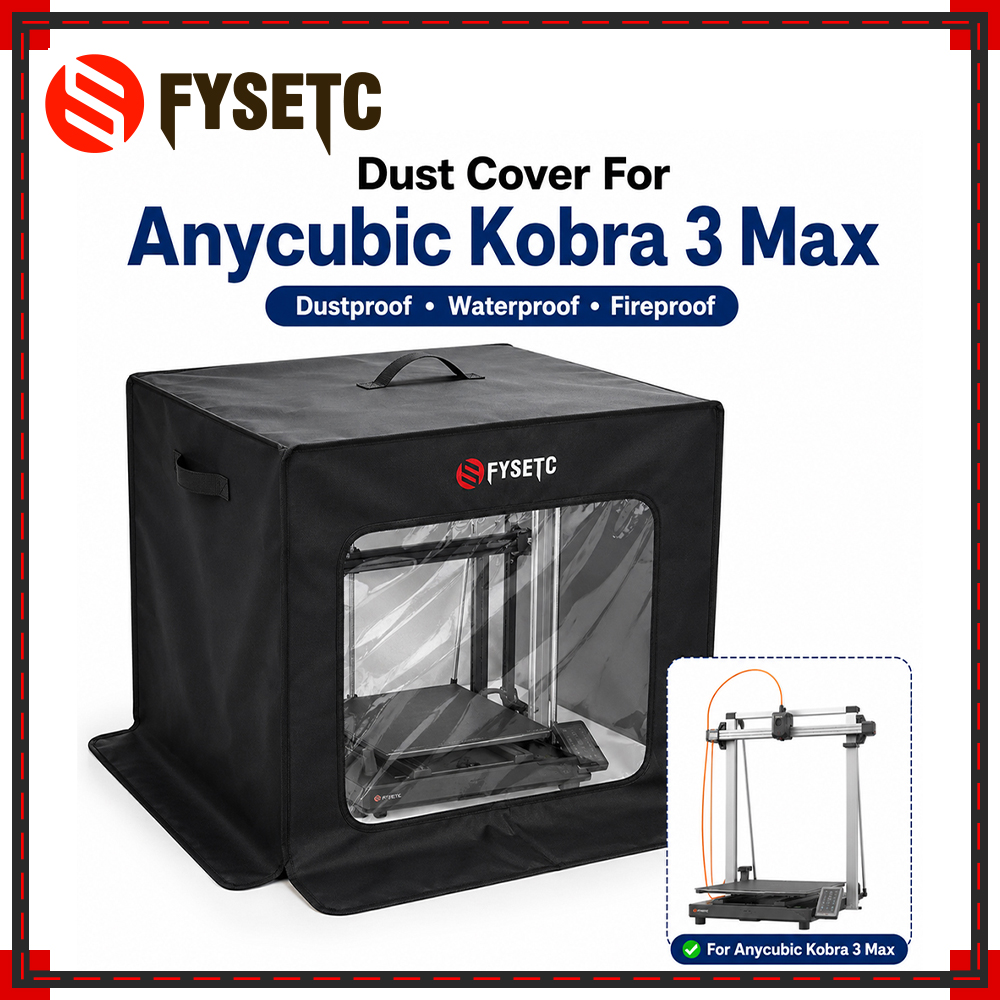 3D Printer Enclosure Frame - FYSETC Staubschutz für Anycubic Kobra 3