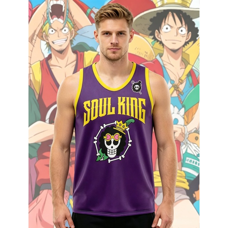 3D Printing One Piece - Soul King Basketball Trikot Tanktop für