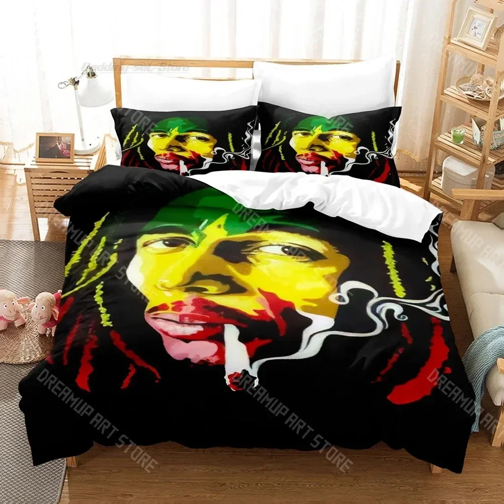 3D Printing Aliexpress - 3D-Druck BoB Marley Bettwäsche-Set Funda Nordica