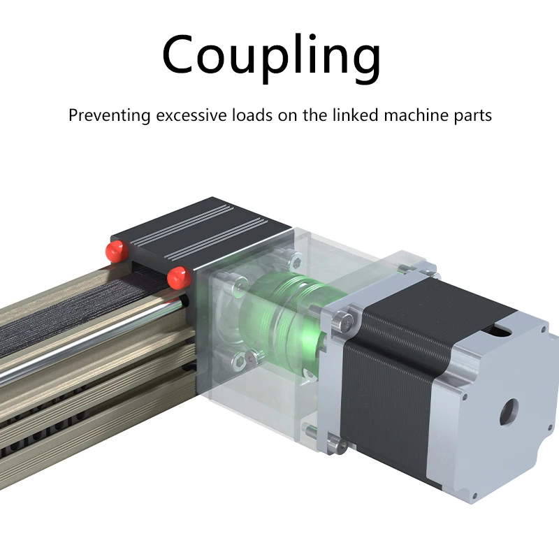 Linear Guide Rail - QRXQ RXP40 mit 100 W Servomotor,