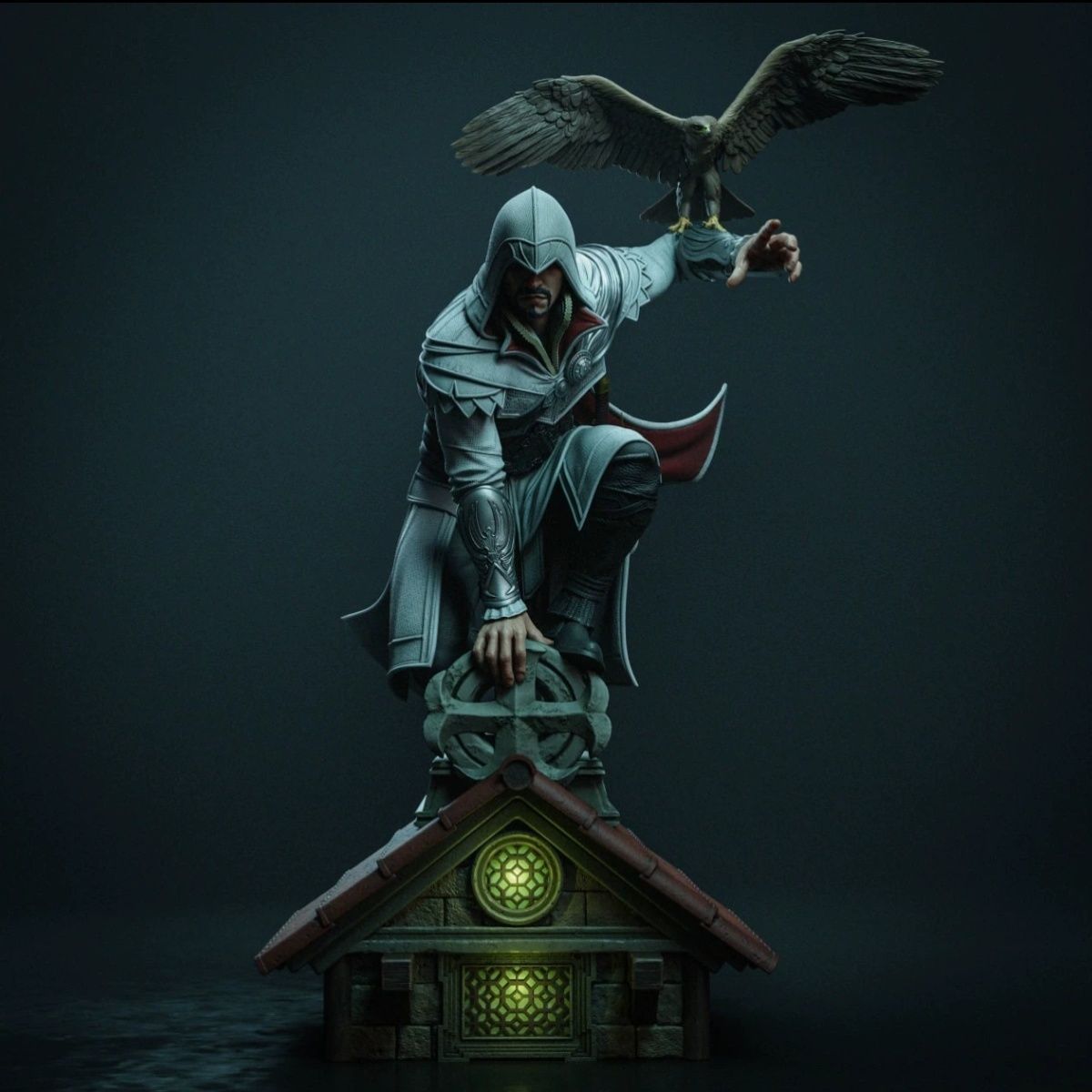 3D Printing Industry - 3D-gedruckte Harzmodelle Creed Assassinator Aegio Hochpräzise