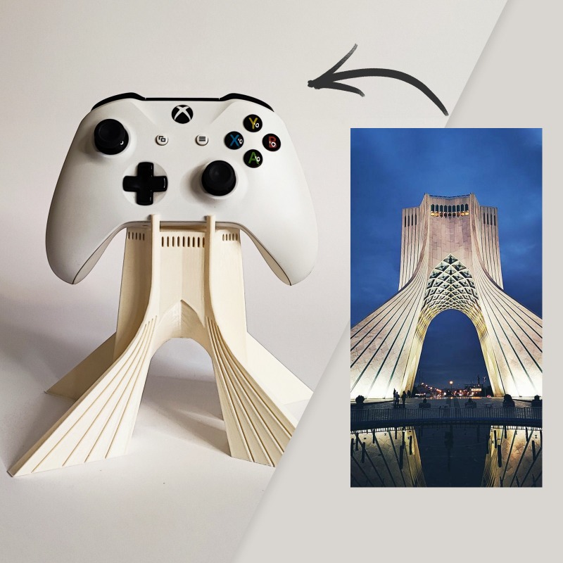 3D Printing Xbox Controller Holder - Controller-Halter, individuelles architektonisches Modell, Desktop-Dekoration für
