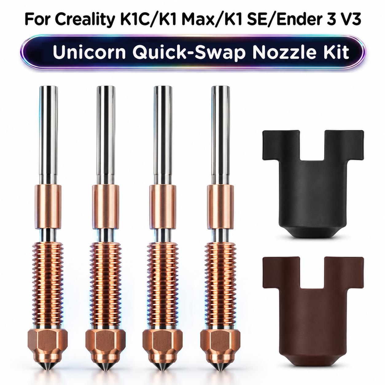 3D Printer Nozzle Brass - Düse für Creality K1C K1 Max