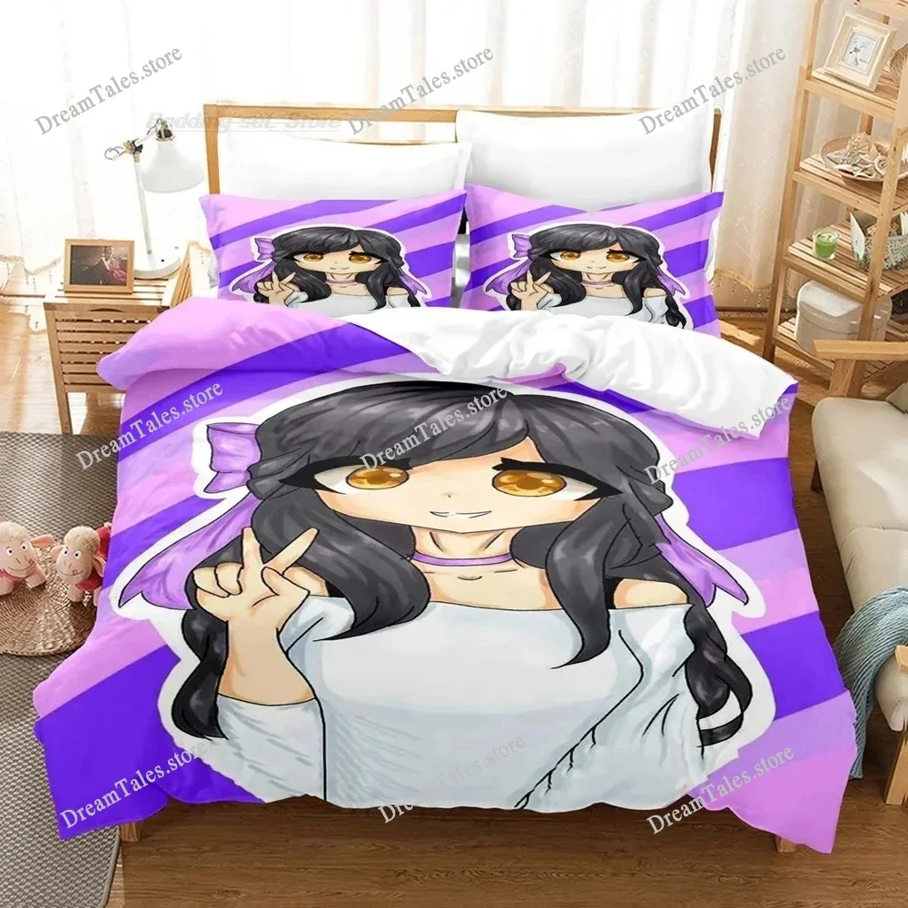 3D Printing Aliexpress - Aphmau Bettwäsche-Set Bettlaken-Set Bett Camas Aliexpress
