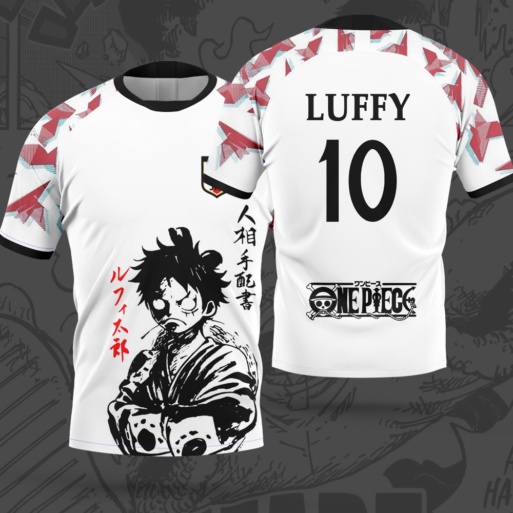 3D Printing One Piece - Sommer 2026 One Piece Luffy Themen-Fußballtrikot