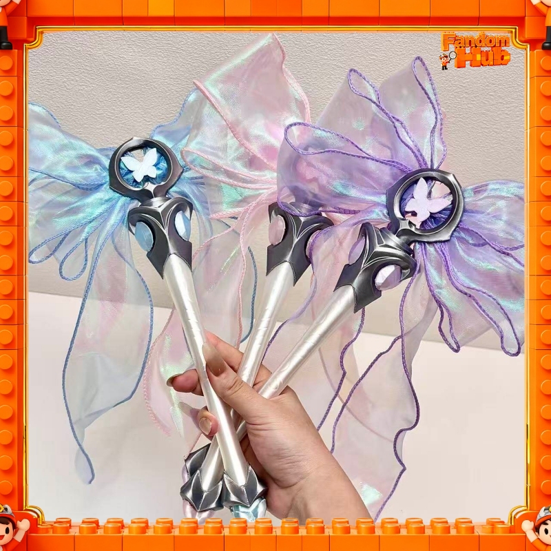 3D Printing Model - 3D-Gedruckter Valorant Cosplay-Requisit, Evori Zauberstab-Replik, Spielcharakter