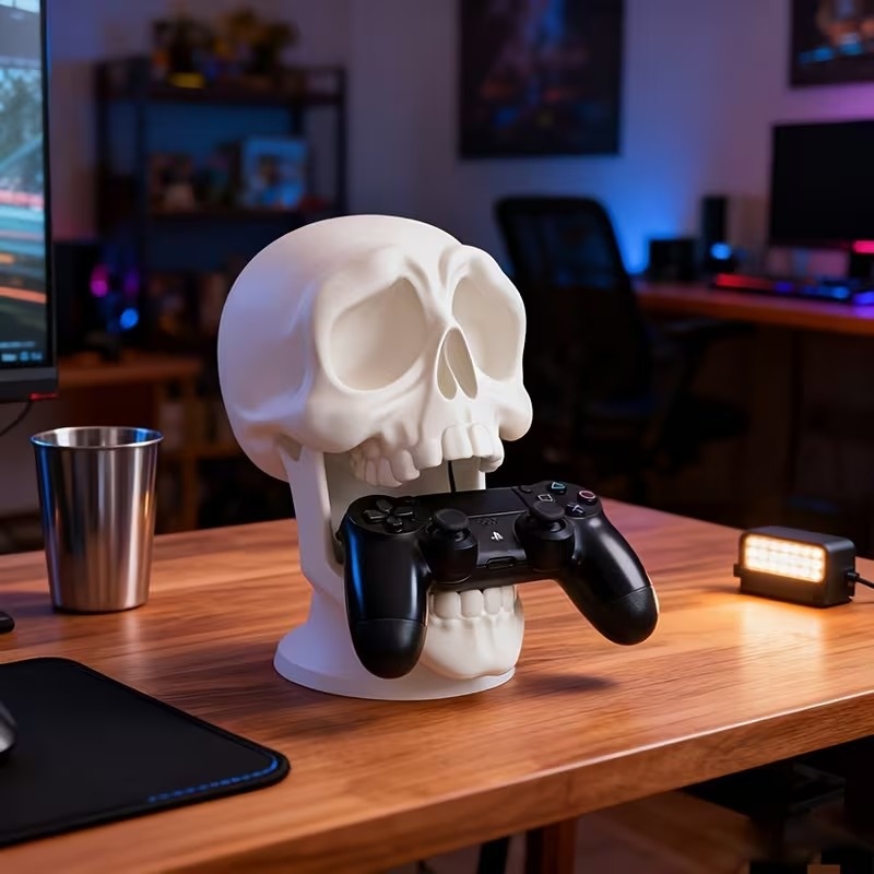 3D-gedruckter Totenkopf-Headse – 3D Printing Xbox Controller Holder Bewertung und Preis