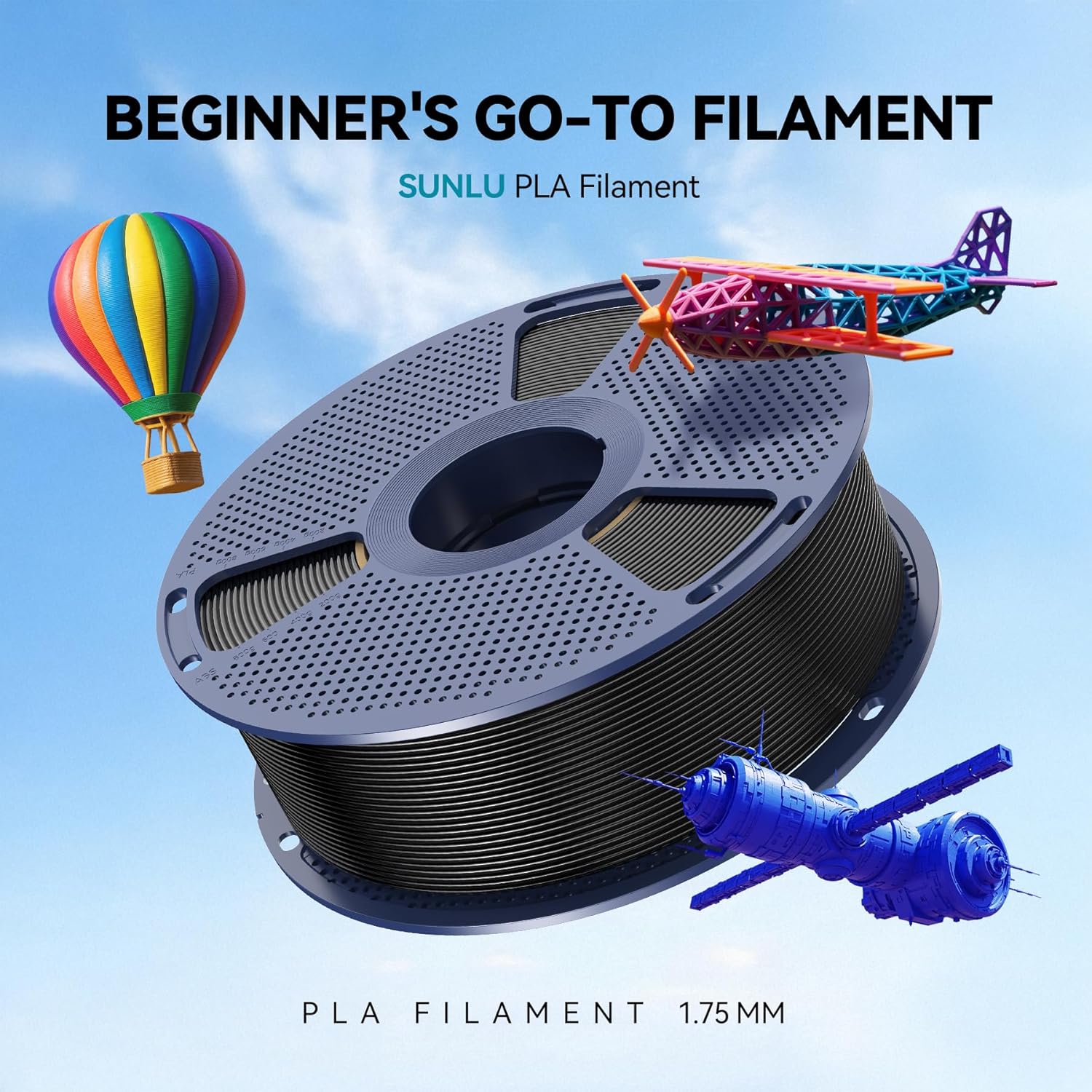 SUNLU PLA/PLA+/PETG/SEIDE/PLA  – 3D Printing Use Bewertung und Preis