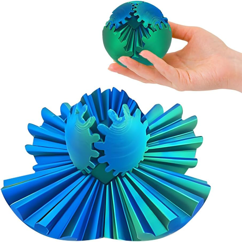 Gear Ball 3D-gedrucktes Fidget – 3D Printing Gears Bewertung und Preis
