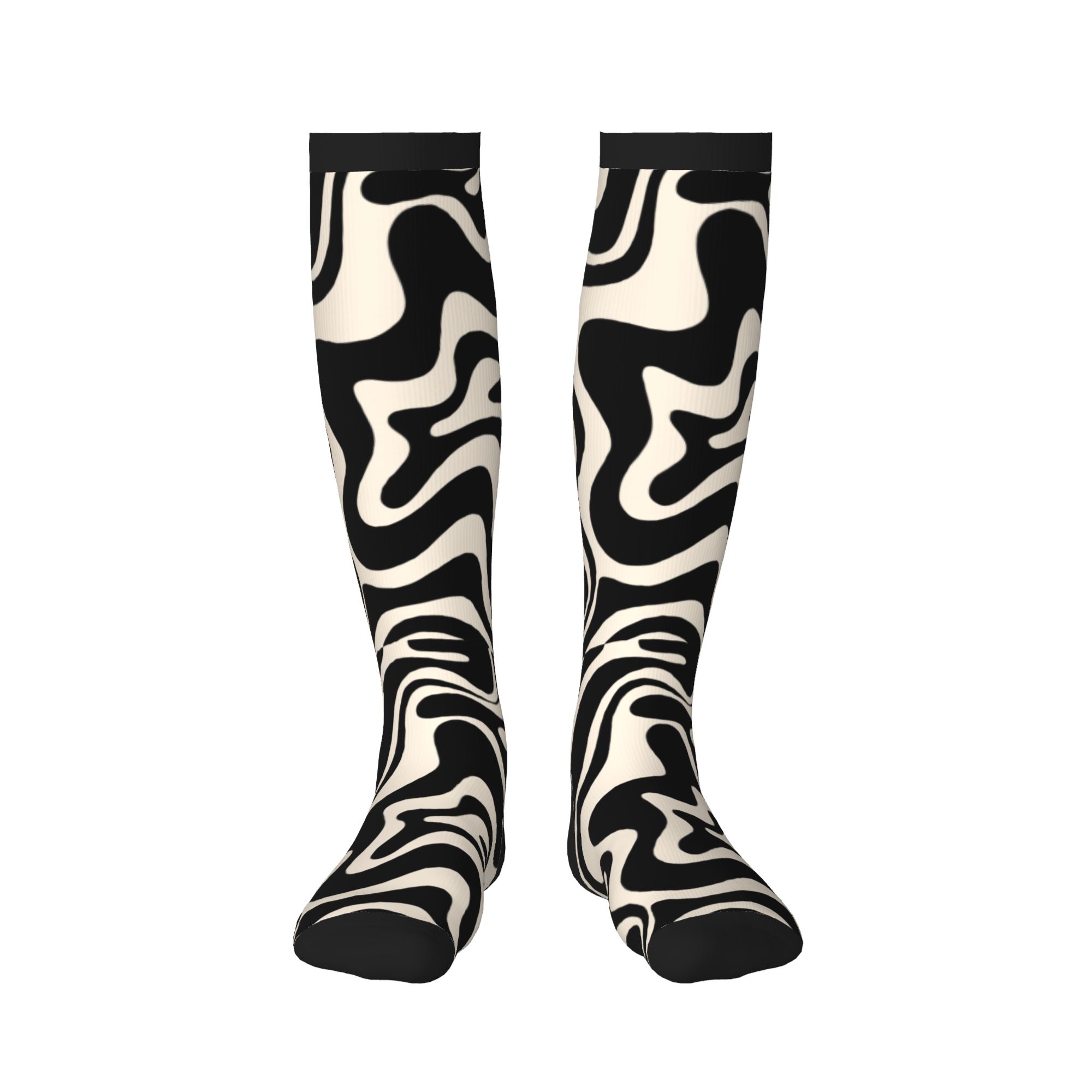 Modische Socken mit abstraktem – 3D Printing Liquid Bewertung und Preis