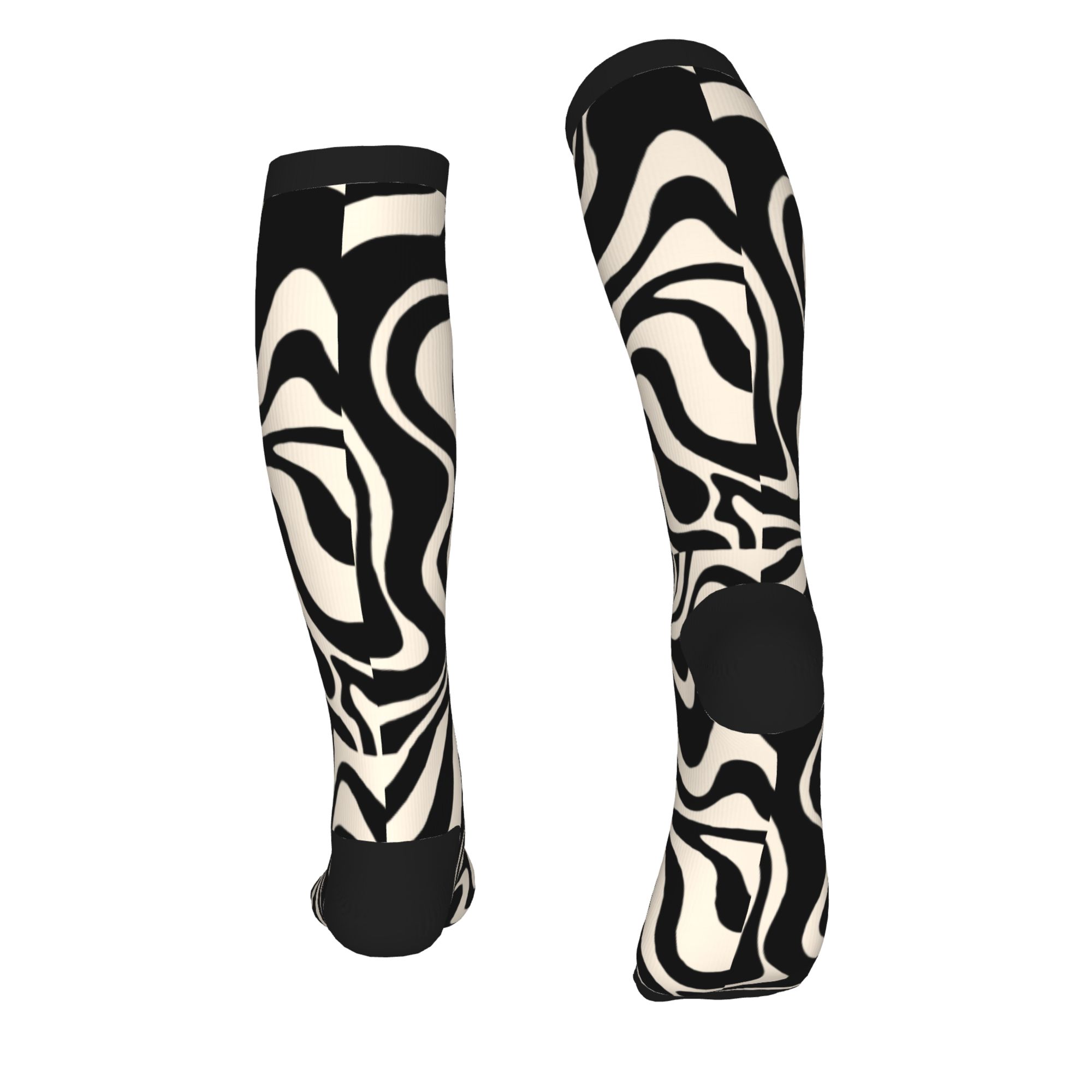 Modische Socken mit abstraktem – 3D Printing Liquid Bewertung und Preis