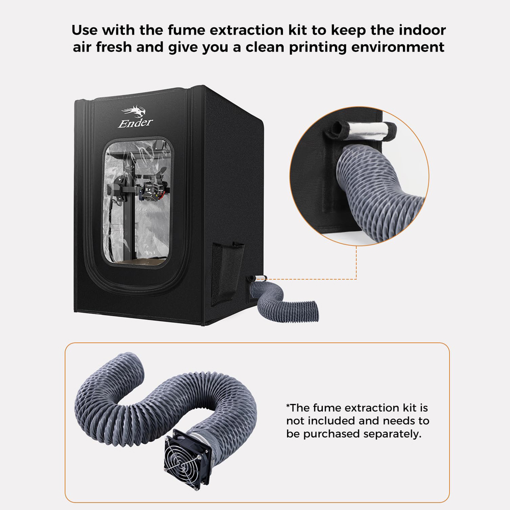 Creality 3D-Druckergehäuse mit – 3D Printer Enclosure Frame Bewertung und Preis
