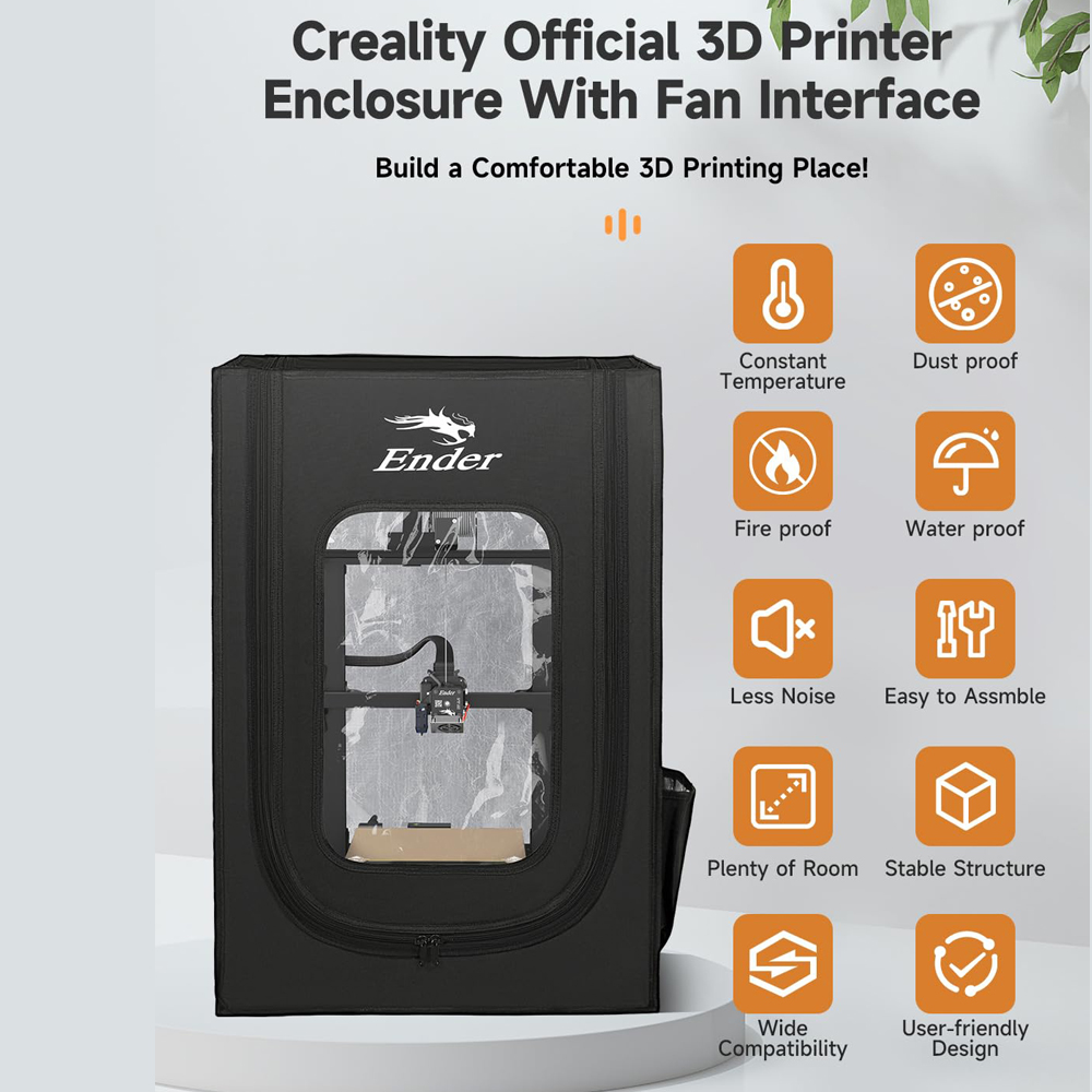 Creality 3D-Druckergehäuse mit – 3D Printer Enclosure Frame Bewertung und Preis