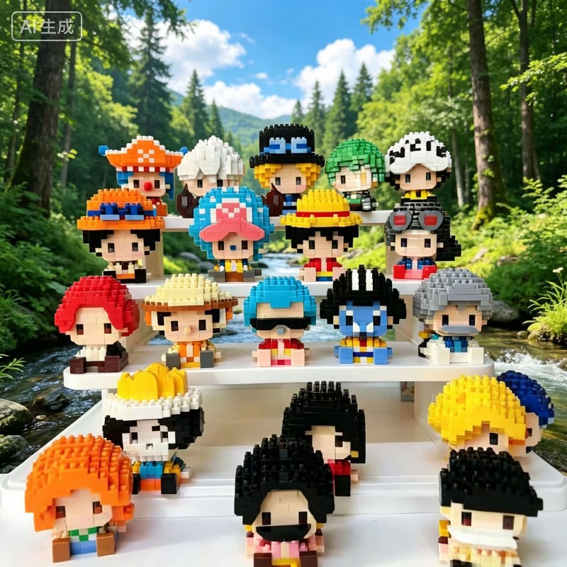 Neue ONE PIECE Sonnengott Nika – 3D Printing Lego Bewertung und Preis