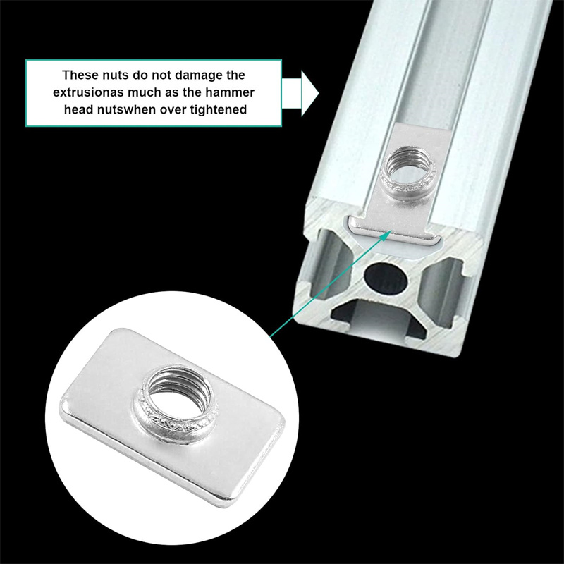 100 Stück flache Schiebe-T-Nut – 3D Printer Enclosure Frame Bewertung und Preis