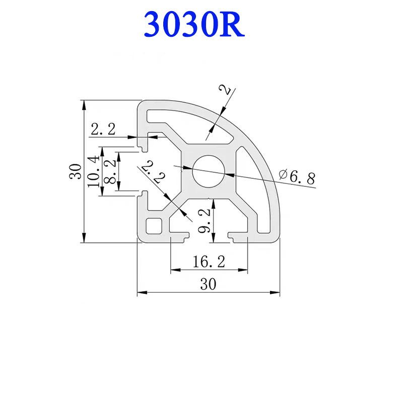 1PC 3030R Europäischen Standar – 3D Printer Enclosure Frame Bewertung und Preis