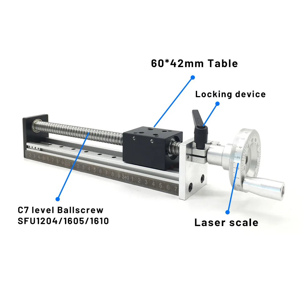 Bewegungsschiebetisch 100-1000 – Linear Guide Rail Bewertung und Preis