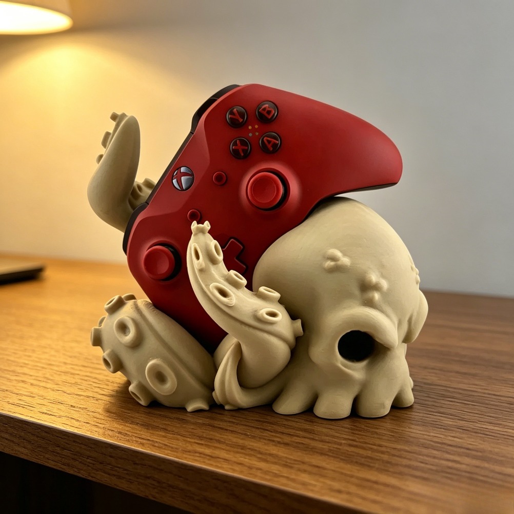 3D-Gedruckter Oktopus-Arm Cont – 3D Printing Xbox Controller Holder Bewertung und Preis
