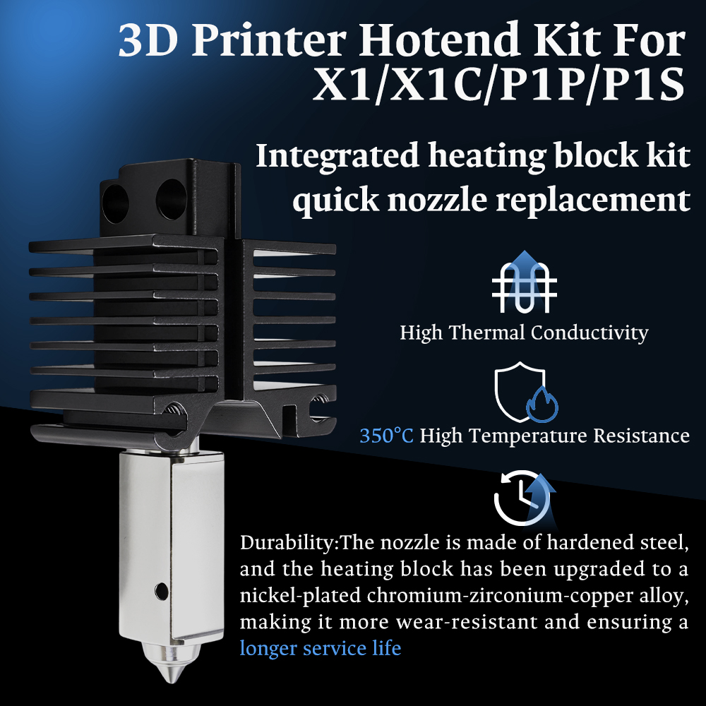 Hotend für Bambu Lab P1P X1C P – 3D Printing Bambu Lab Bewertung und Preis