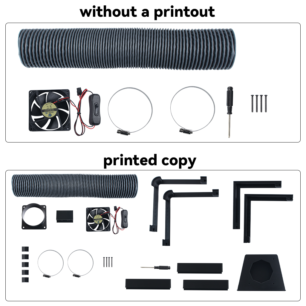 Externes Abluftventilator-Kit  – 3D Printing Bambu Lab Bewertung und Preis