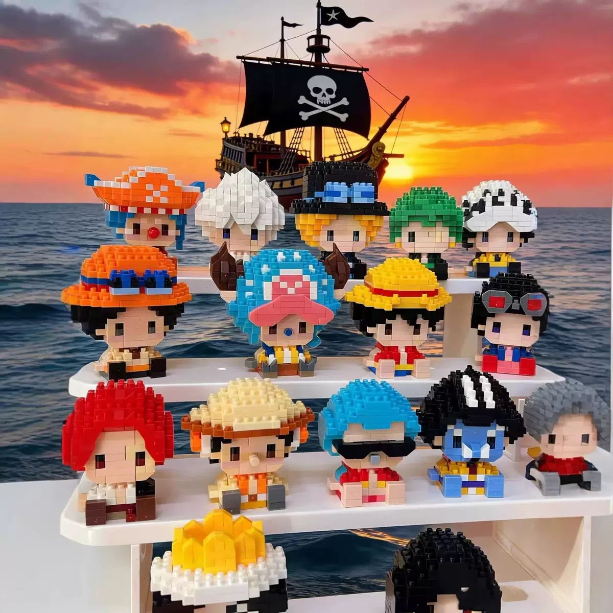 ONE PIECE Sonnengott Nika Luff – 3D Printing Lego Bewertung und Preis
