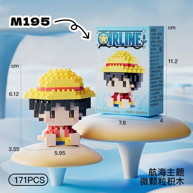 ONE PIECE 3D Anime-Modell Sonn – 3D Printing Lego Bewertung und Preis