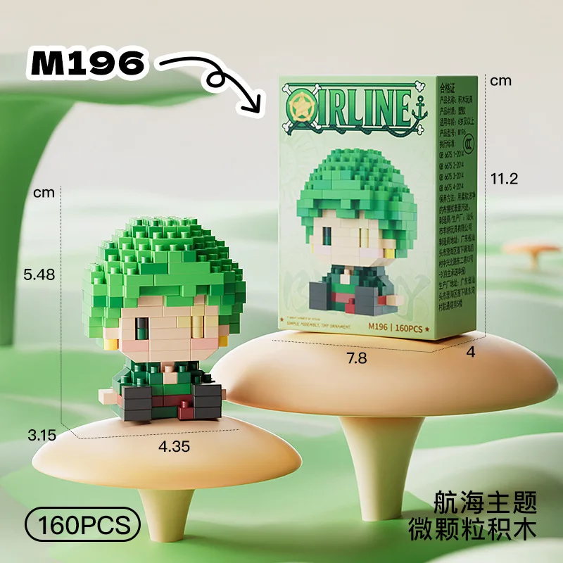 ONE PIECE 3D Anime-Modell Sonn – 3D Printing Lego Bewertung und Preis