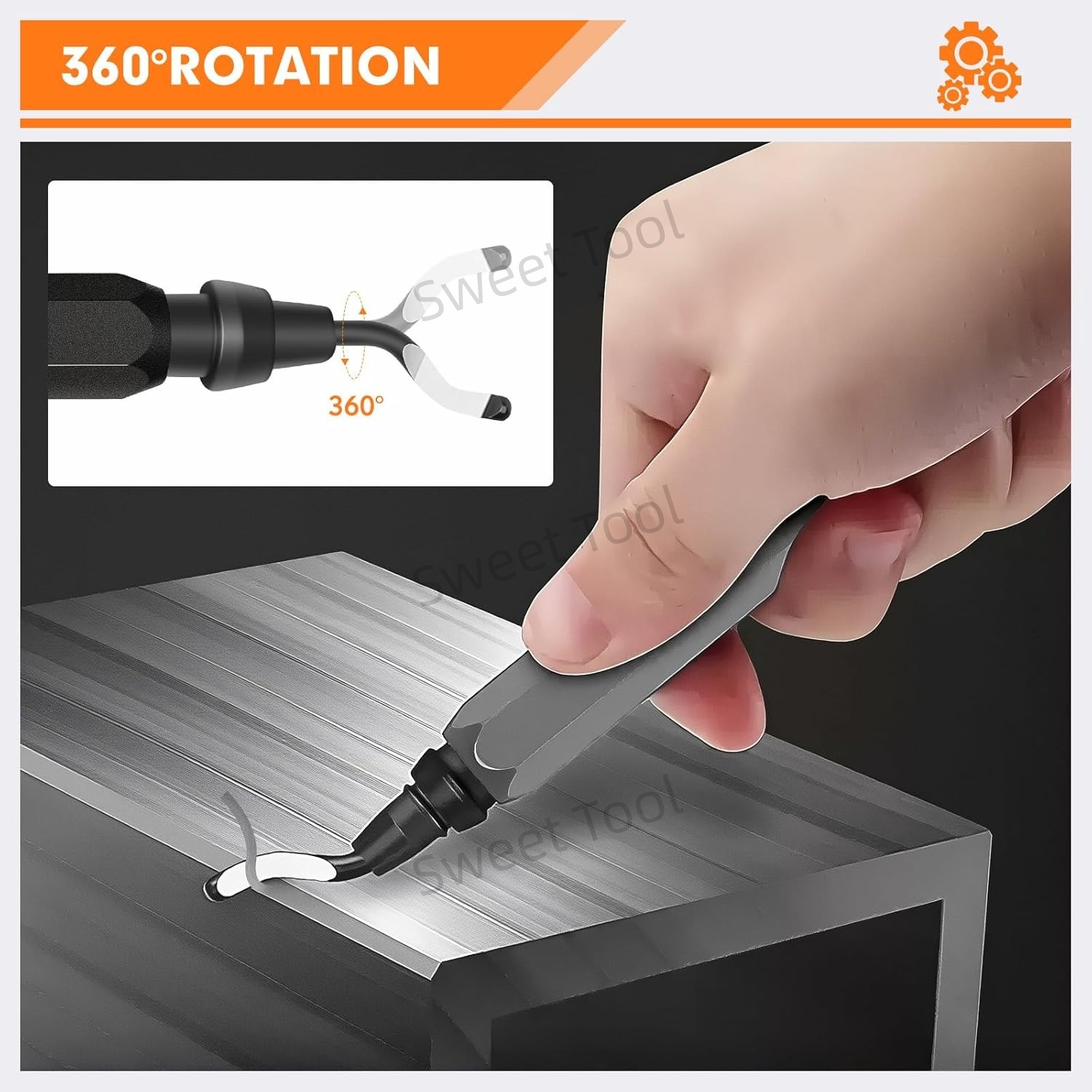 Entgratwerkzeug mit Metallgrif – 3D Printing Files Bewertung und Preis