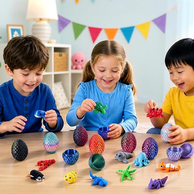 24 Stück 3D-Gedruckte Überrasc – 3D Printing Model Bewertung und Preis